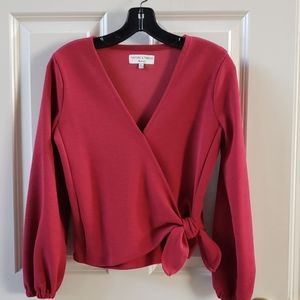 Madewell wrap top